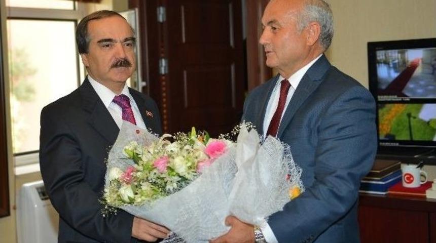 T&uuml;ik Heyetinden Vali Coş&rsquo;a Ziyaret