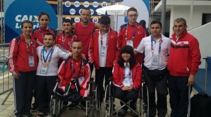 Engelli Y&uuml;z&uuml;c&uuml;ler 3 Birincilik Kazandı