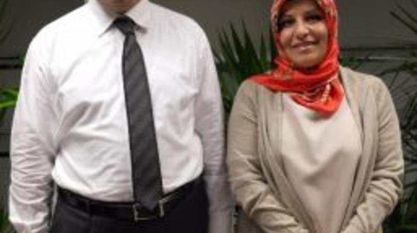 Kayseri&rsquo;nin En Gen&ccedil; Kadın Muhtarından Başkan &Ccedil;elik&rsquo;e Ziyaret