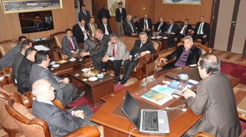 Ak Parti İl Teşkilatından Paland&ouml;kene Hayırlı Olsun Ziyareti