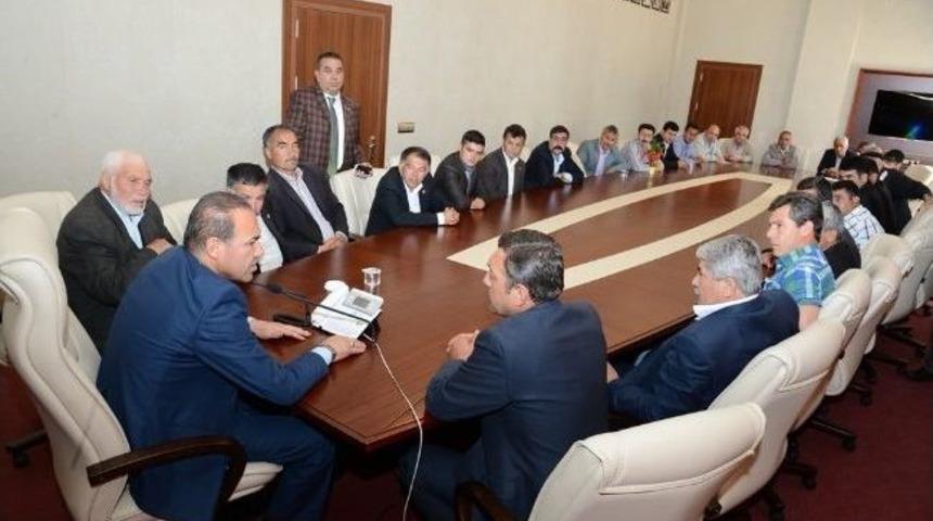 S&ouml;zl&uuml; Muhtarları Dinledi