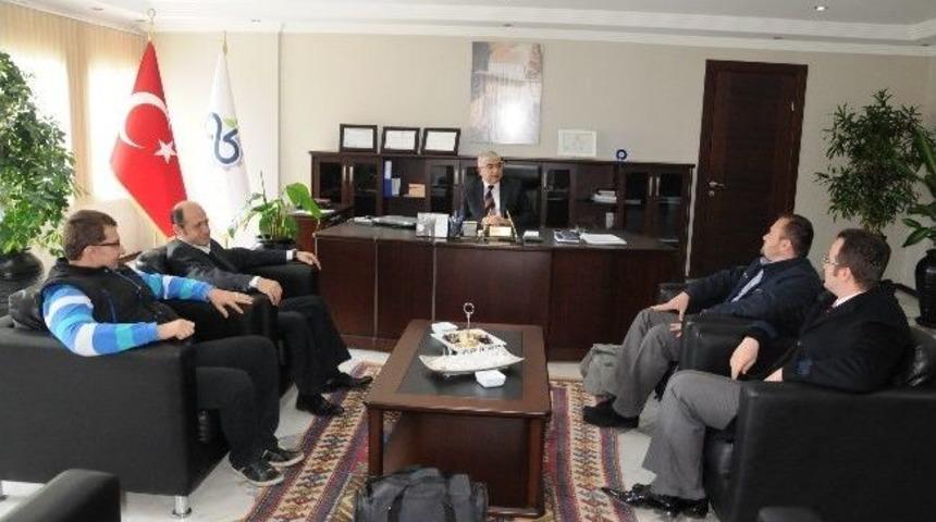 Avrupa Yakası Gazetesi'nden Başkan Baysan'a Tebrik Ziyareti