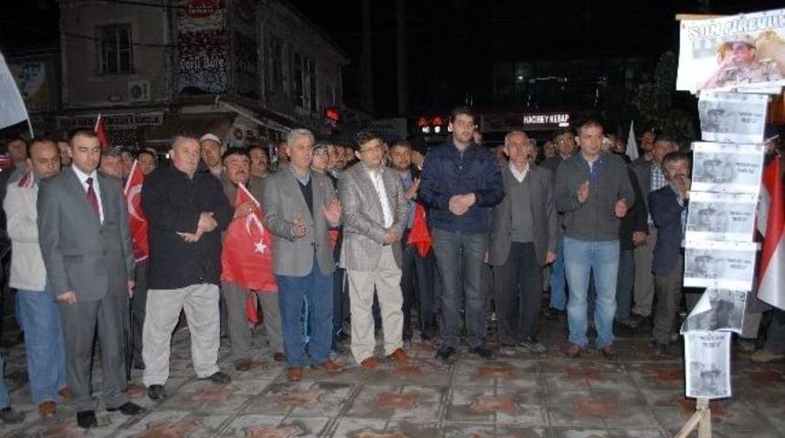 Mısır&rsquo;daki İdam Kararları Bolvadin'de De Protestosu Edildi