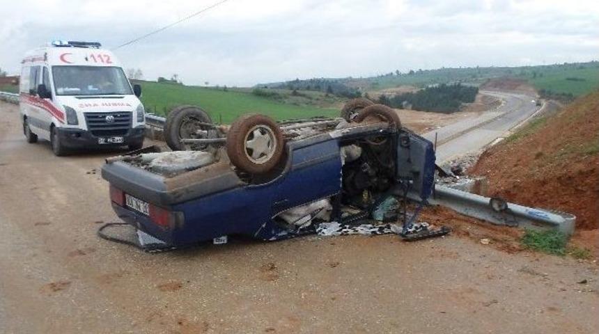 Kastamonu&rsquo;da Trafik Kazası: 2 Yaralı