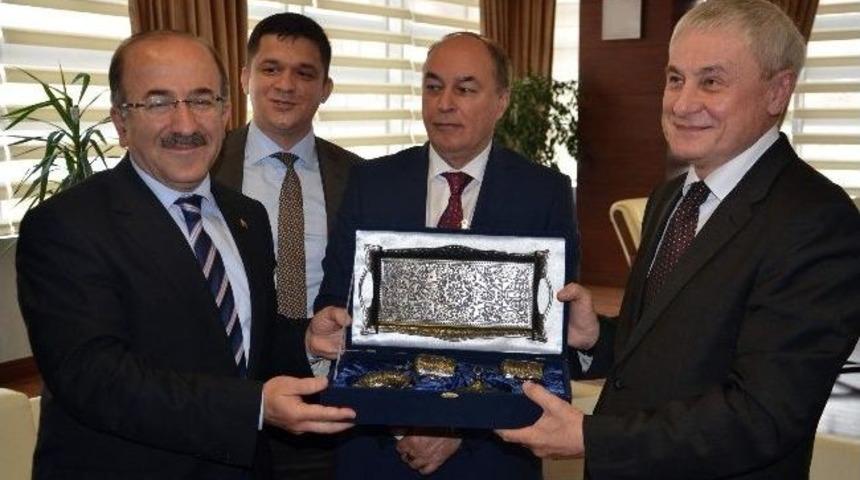 Sochi Heyetinden Başkan G&uuml;mr&uuml;k&ccedil;&uuml;oğlu&rsquo;na Ziyaret