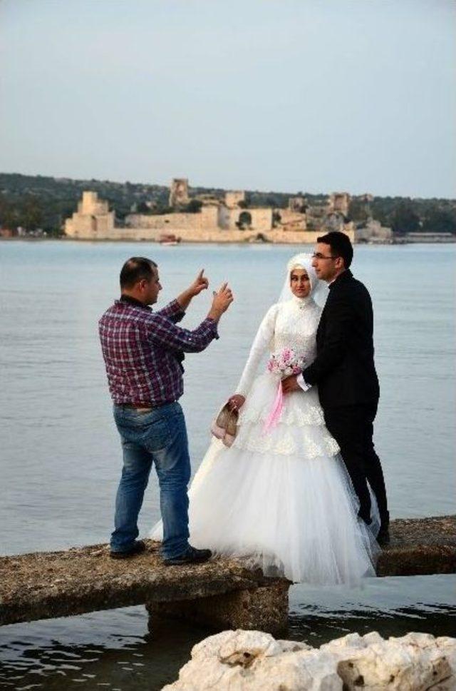 Kızkalesi Doğal Stüdyo Haline Geldi