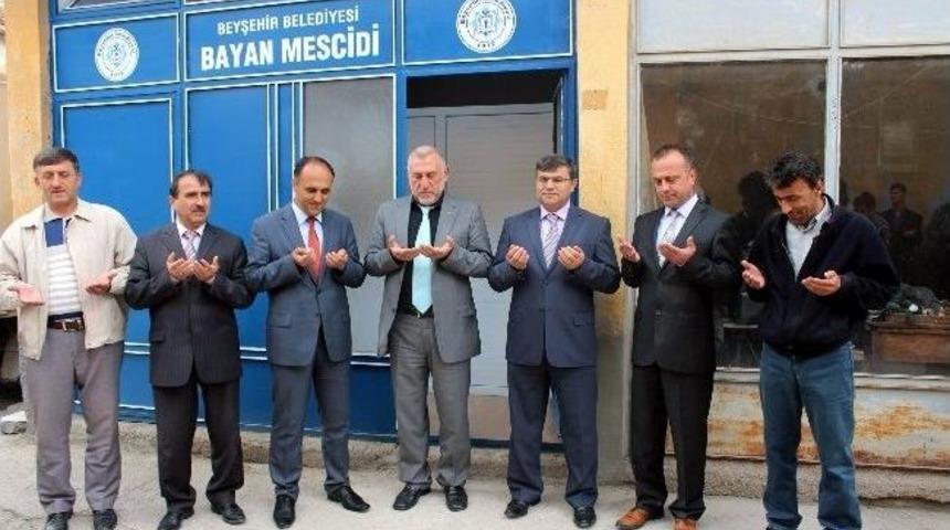 Beyşehir&rsquo;de Kadınlara &Ouml;zel Mescid A&ccedil;ıldı