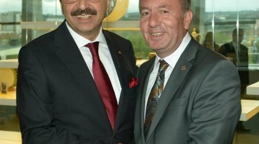 Sungurlu Heyetinden Tobb Ziyareti