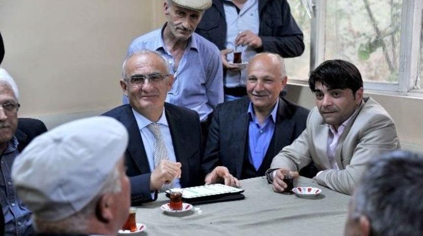 Başkan Yılmaz'dan &Ccedil;at Kapı Teşekk&uuml;r Ziyareti