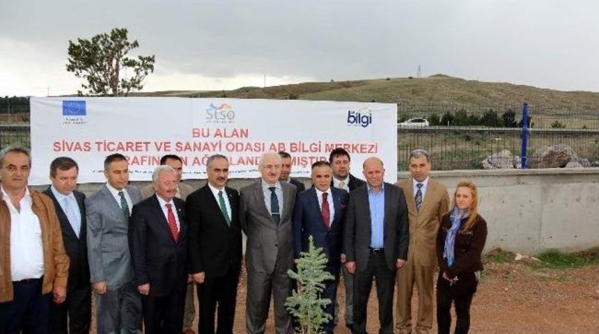 Sivas&rsquo;ta 200 Fidan Toprakla Buluşturuldu