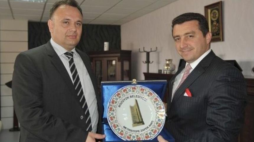 Kardeş Şehirden Bakıcı'ya Hayırlı Olsun Ziyareti