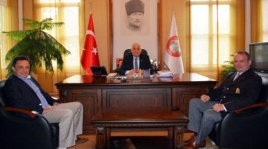 Veteriner Hekimlerden Başkan G&uuml;r&uuml;n&rsquo;e Ziyaret