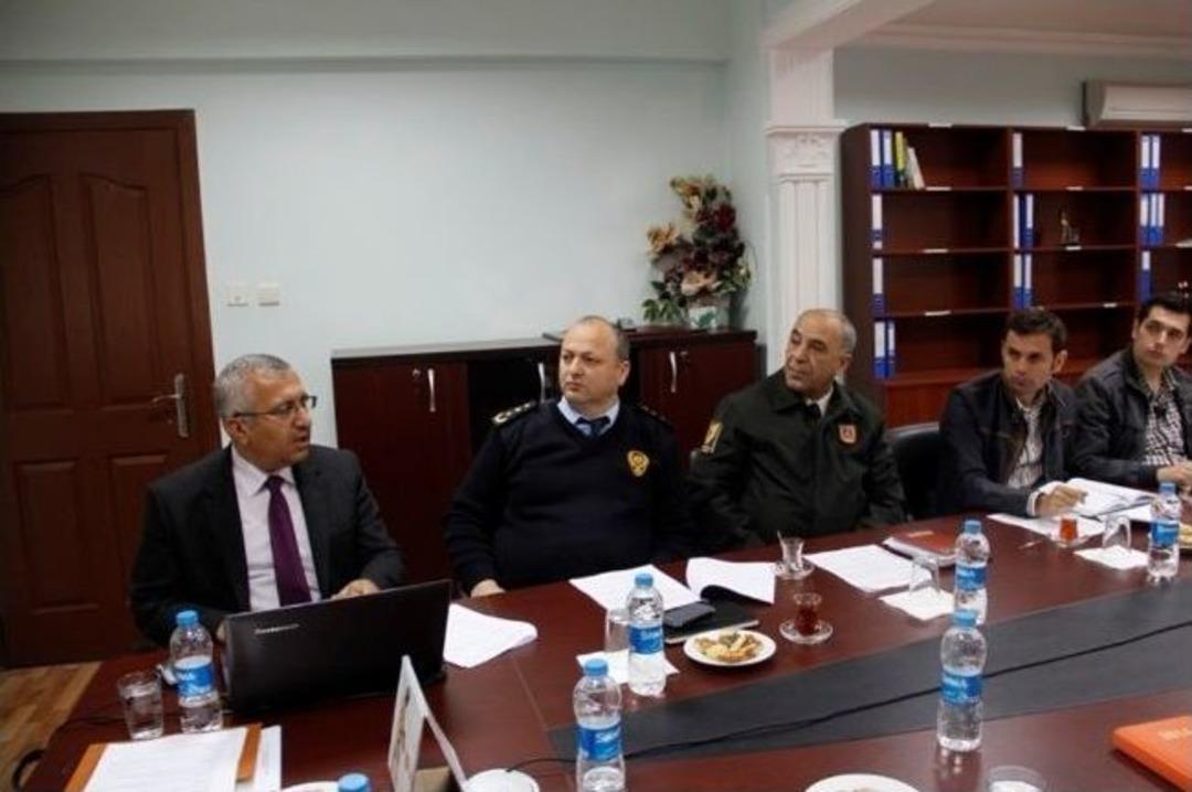 Orman Yangınları İle M&uuml;cadele Komisyon Toplantısı Yapıldı