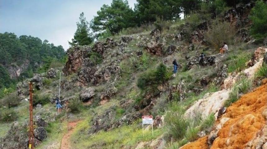 Termal Turizm Merkezi Ilıca Kaplıcasında Kanalizasyon &Ccedil;alışması