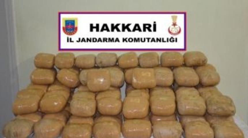 Hakkari&rsquo;de 102 Kilo Esrar Ele Ge&ccedil;irildi