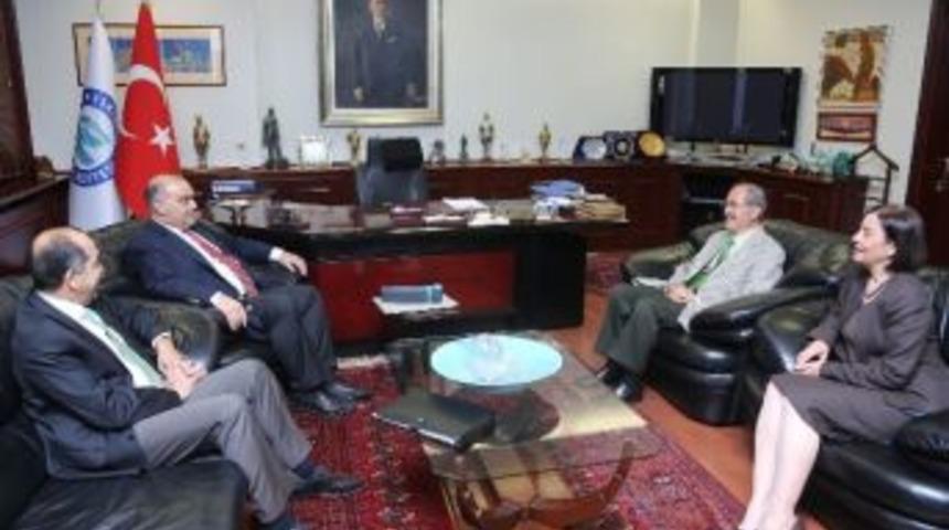 Yunanistan Başkonsolosu'ndan Başkan B&uuml;y&uuml;kerşen'e Ziyaret