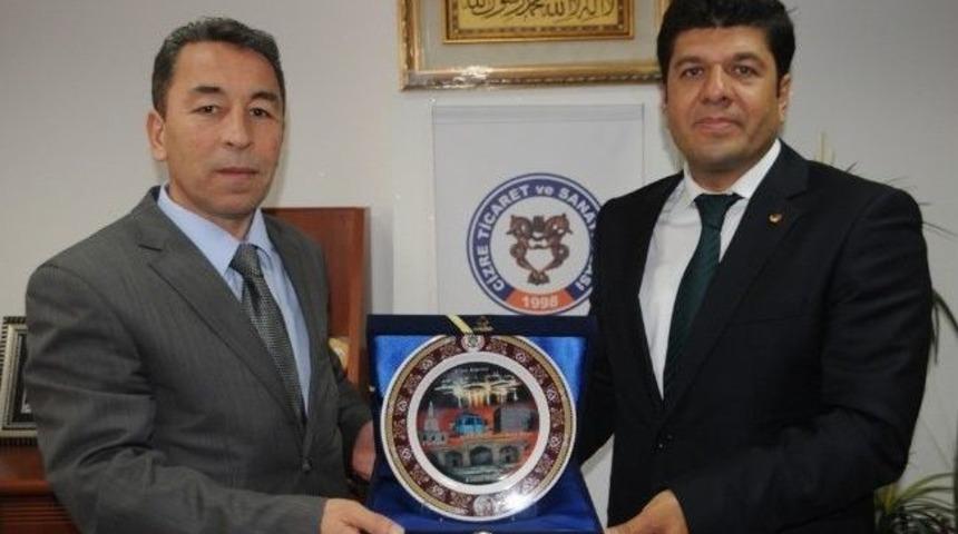 Aydoğdu'dan Cizre Tso'ya Nezaket Ziyareti