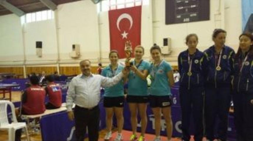 Masa Tenisi Takımı T&uuml;rkiye İkincisi