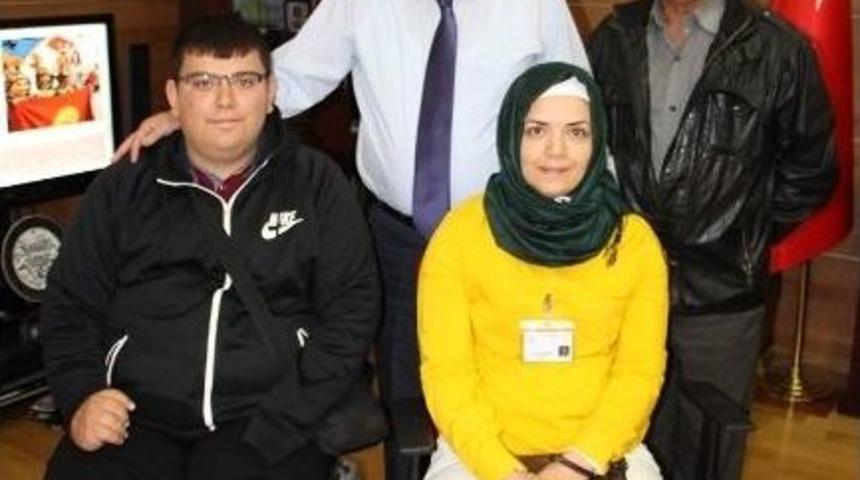 Başkan Yılmaz Engellileri Kabul Etti