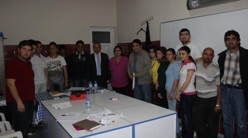 Halk Eğitim Merkezi&rsquo;nden Engellilere Kurs