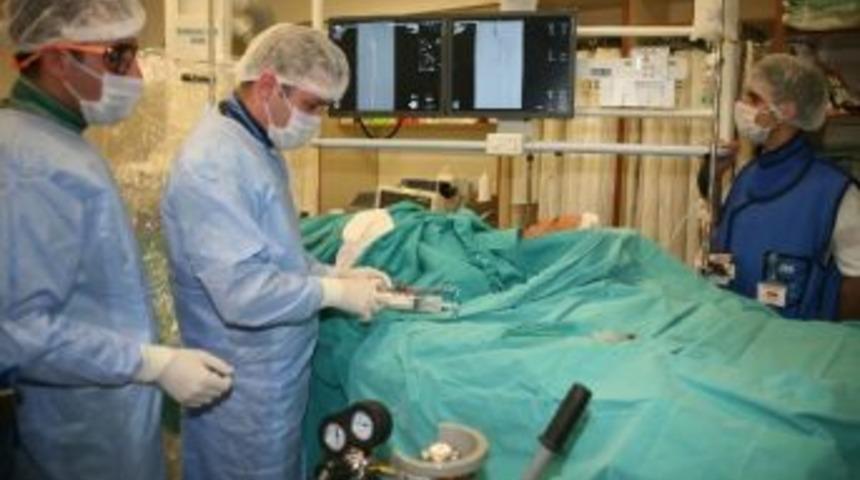 (&ouml;zel Haber) Anjiyoda Yeni Y&ouml;ntemle Libyalı Hasta Hayata D&ouml;nd&uuml;