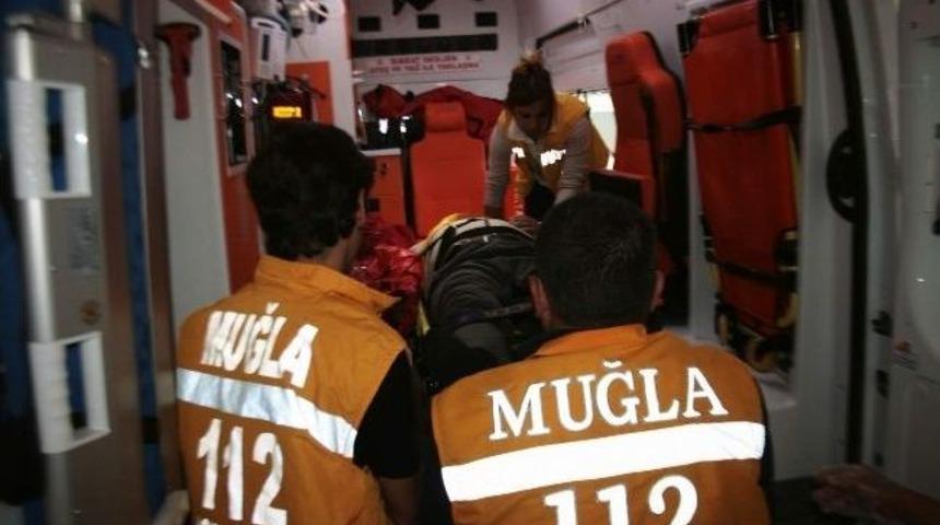 Ortaca&rsquo;da Motosiklet Kazası: 1 Ağır Yaralı