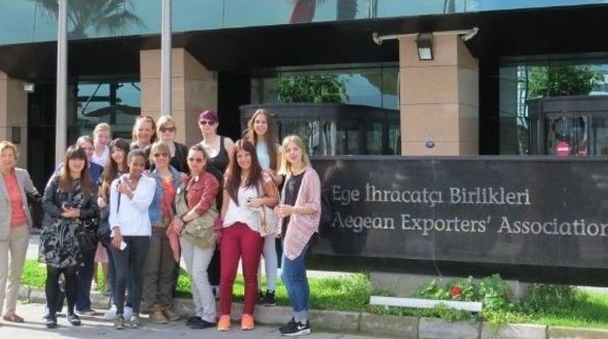 Ege İhracat&ccedil;ı Birlikleri Alman &Ouml;ğrencileri Ağırladı