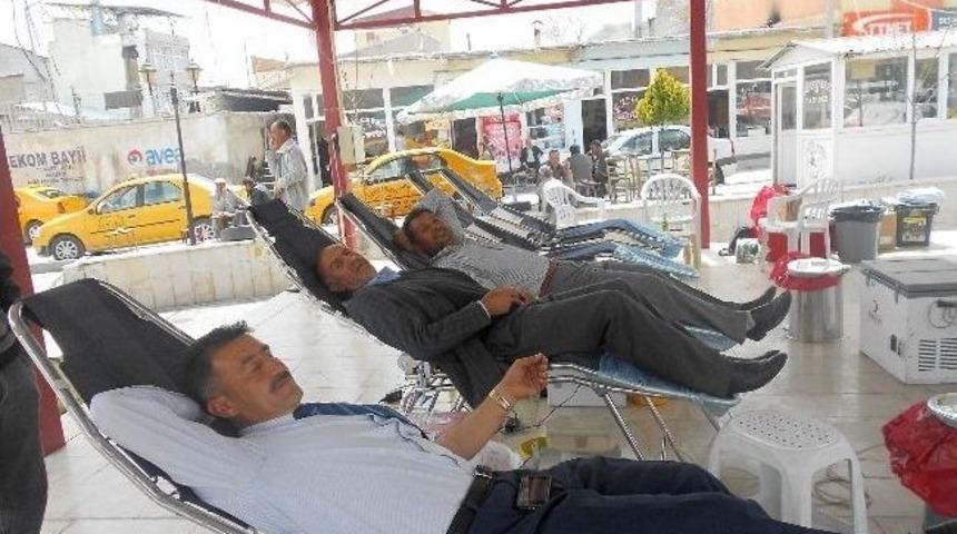 Kızılay Adilcevaz&rsquo;da Kan Bağışı Topladı