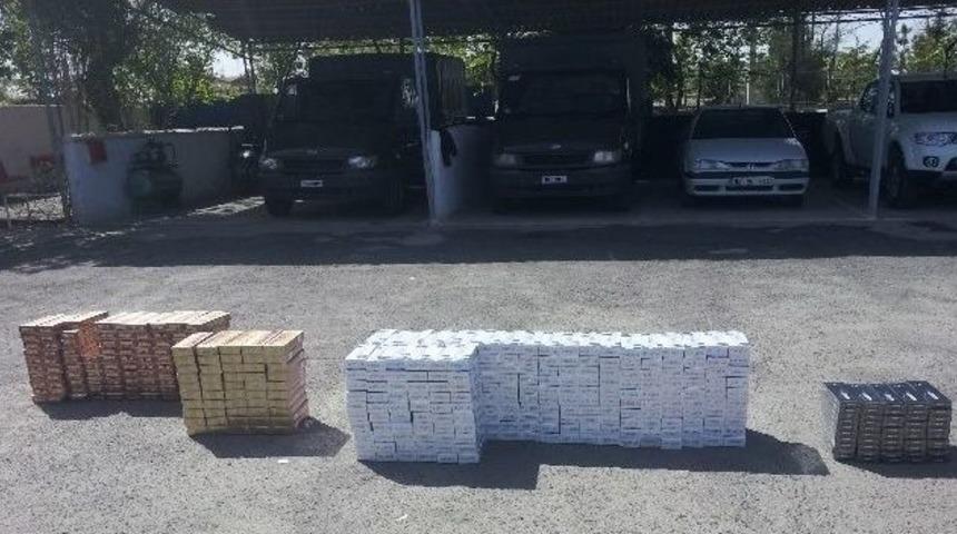 (özel Haber) Jandarmadan Kaçak Sigara Operasyonu