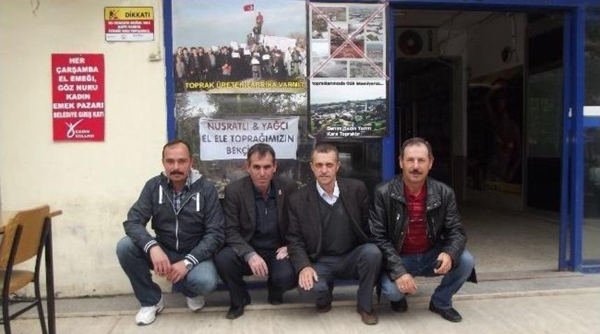 Muratlılı &Ccedil;ift&ccedil;ilerden "osb'ye Hayır" İmza Kampanyası