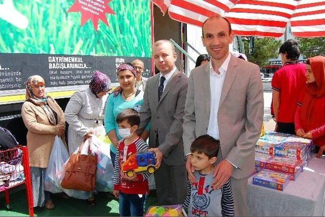 Lösev’in Yardım Tırı Adıyaman’da