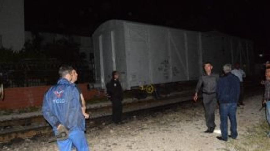 Nusaybin&rsquo;de Trenin 3 Vagonu Raydan &Ccedil;ıktı