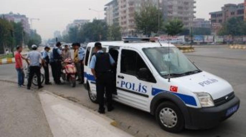 250 Motosiklet Sürücüsüne Ceza Kesildi