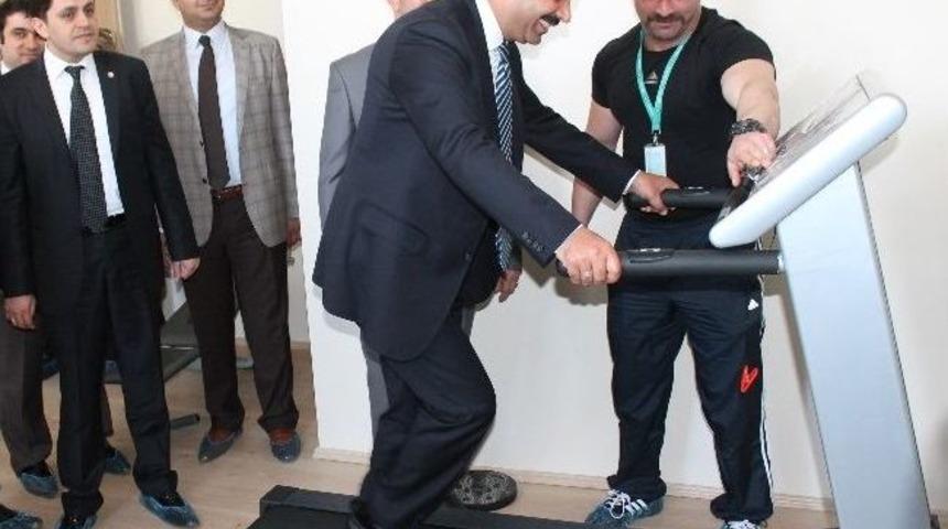 Sağlık &Ccedil;alışanlarına Spor Merkezi A&ccedil;ıldı