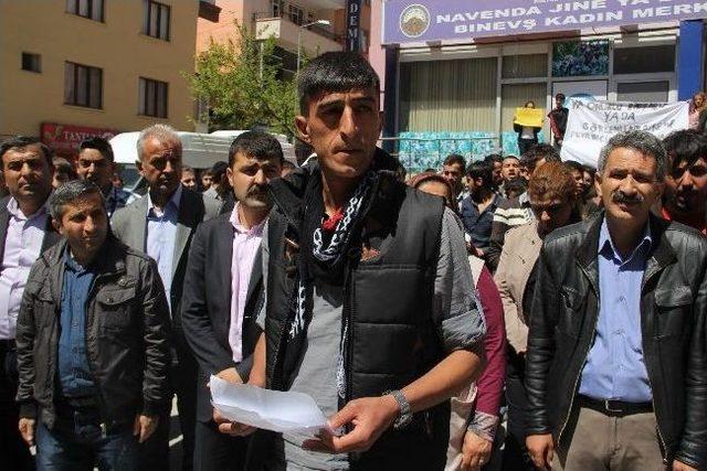 Hakkari’de Karakol Yapılması Ve Tutuklamalar Protesto Edildi