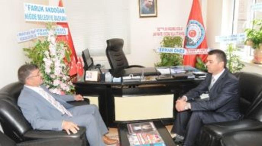 Belediye Başkanı Akdoğan'dan, Karaca&rsquo;ya Ziyaret