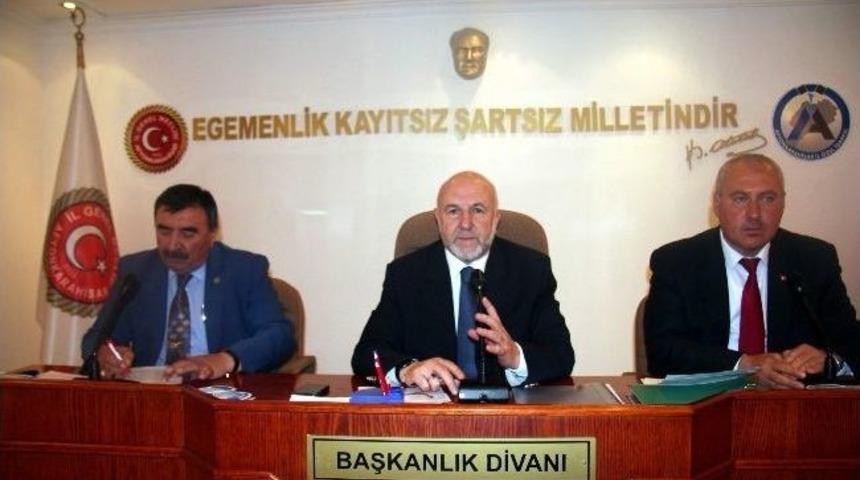 Afyonkarahisar İgm Nisan Ayı Toplantılarında Gerginlik