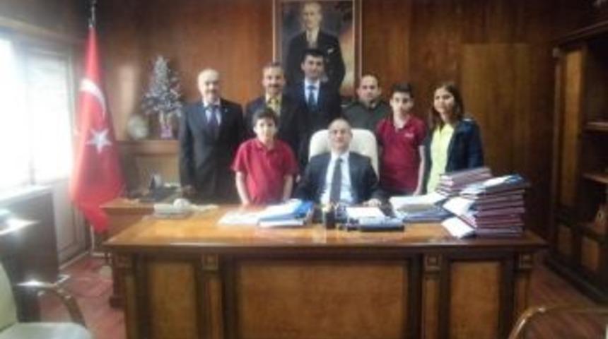 'bu Benim Eserim' Proje Ekibi Kaymakam Yaman’ı Ziyaret Etti