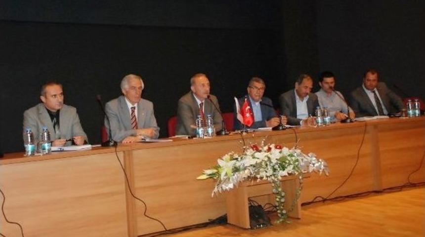 Başkan Atabay, İnşaat Sekt&ouml;r&uuml; Temsilcileriyle Buluştu