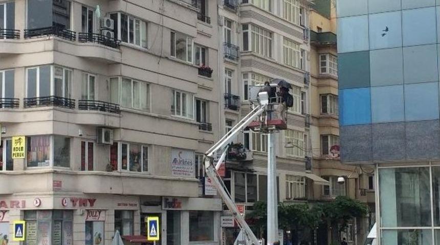 Taksim, 1 Mayıs&rsquo;a Hazırlanıyor