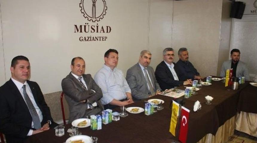 M&uuml;siad Almanya N&uuml;rnberg Şubesinden Gaziantep Şubesine Ziyaret