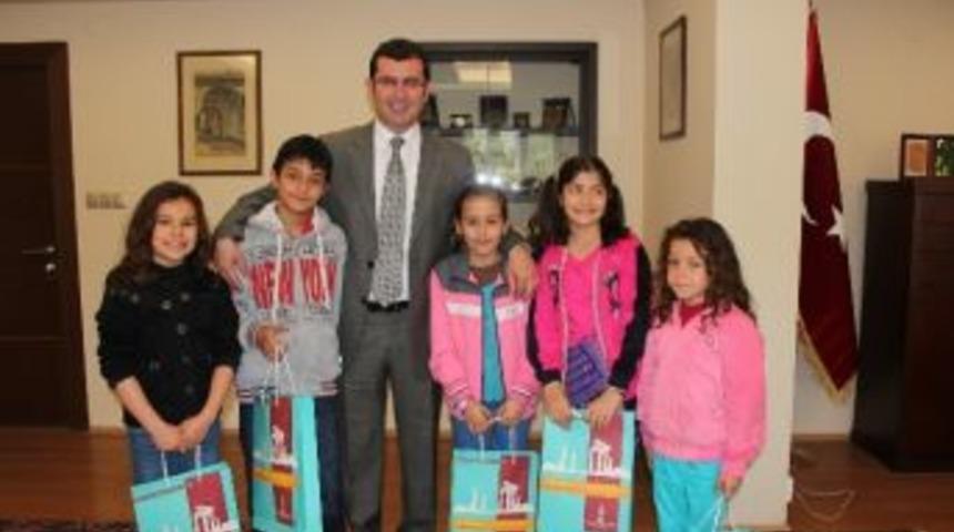 Bergamalı Miniklerden Başkan G&ouml;nen&ccedil;&rsquo;e Mektuplu Teşekk&uuml;r