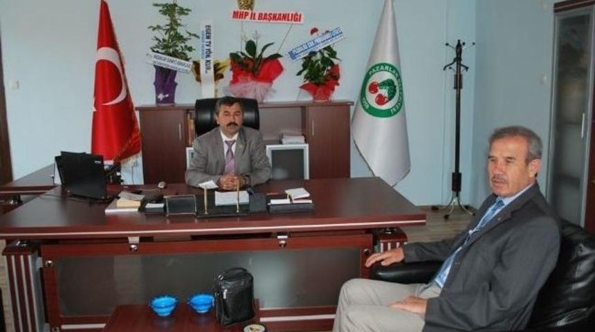 Hizmet-iş Sendikası'ndan Başkan Erdoğan'a 'hayırlı Olsun' Ziyareti