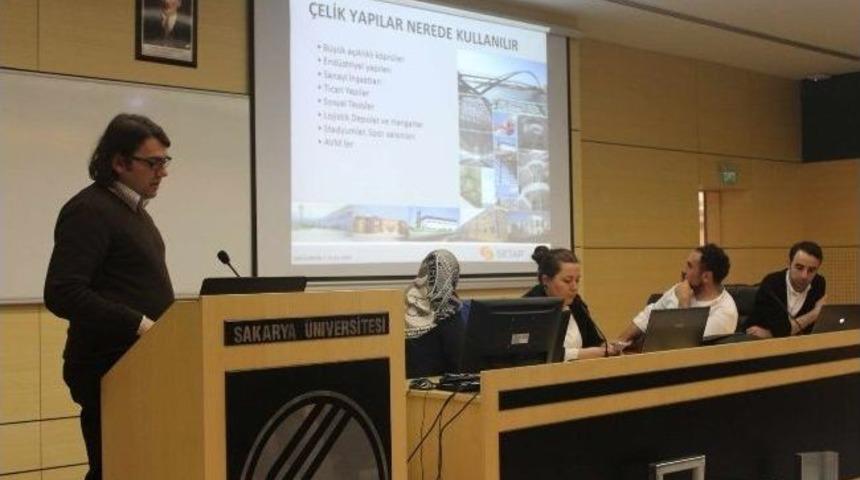 Sa&uuml;&rsquo;de &lsquo;hafif &Ccedil;elik Yapılar Ve Mod&uuml;ler Sistemler&rsquo; Konferansı D&uuml;zenlendi
