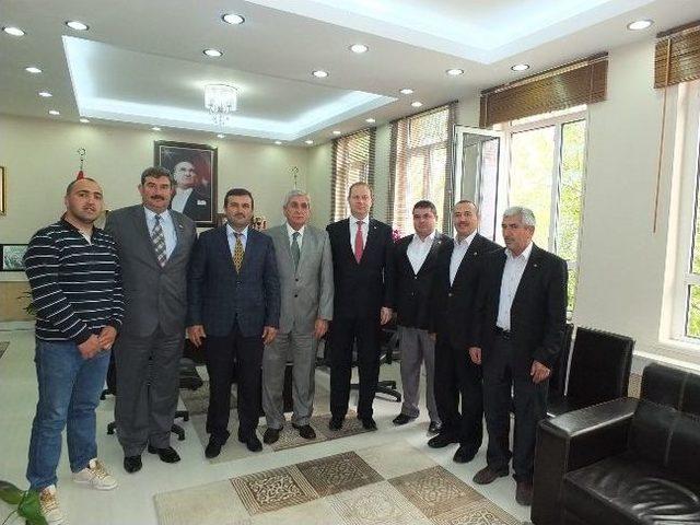 Etb Heyeti Edirne de İlçe Belediye Başkanlarını Ziyaret Etti 1