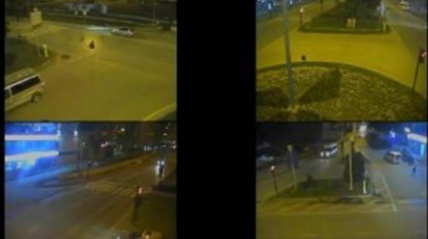 Trafik Kazaları Mobese'ye Yansıdı