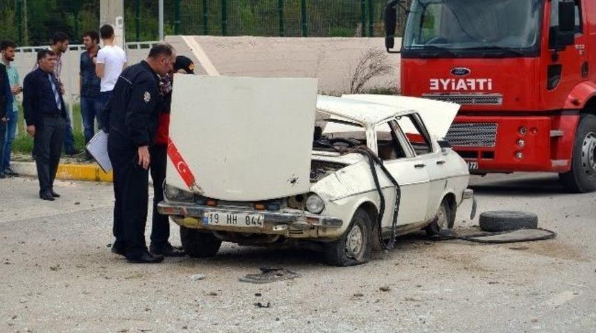 Osmancık'ta Trafik Kazası