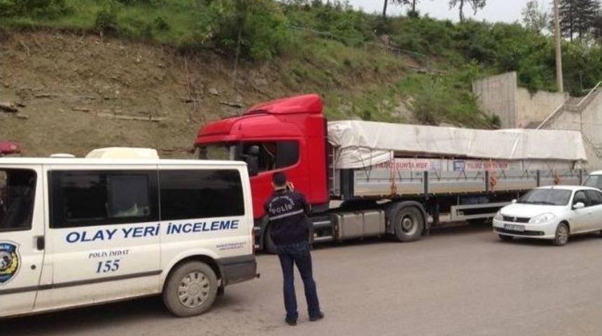 Karab&uuml;k&rsquo;te Tır&rsquo;lara Saldırı