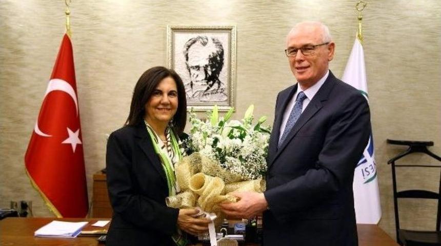 Usluer&rsquo;den Başkan Kurt&rsquo;a Hayırlı Olsun Ziyareti