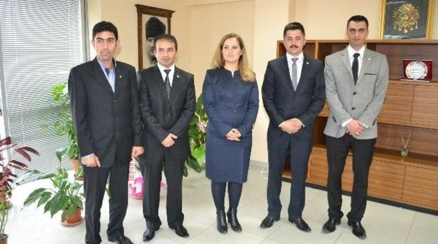 Kapaklı &Uuml;lk&uuml; Ocakları Eğitim Ve K&uuml;lt&uuml;r Vakfı'ndan Kaymakam Kuzulu'ya Ziyaret